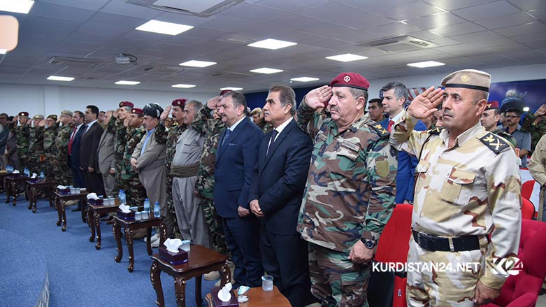 Merasîma rêzgirtinê li hejmareka birîndarên Daişê birêve çû